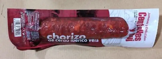 Chorizo de cerdo ibérico