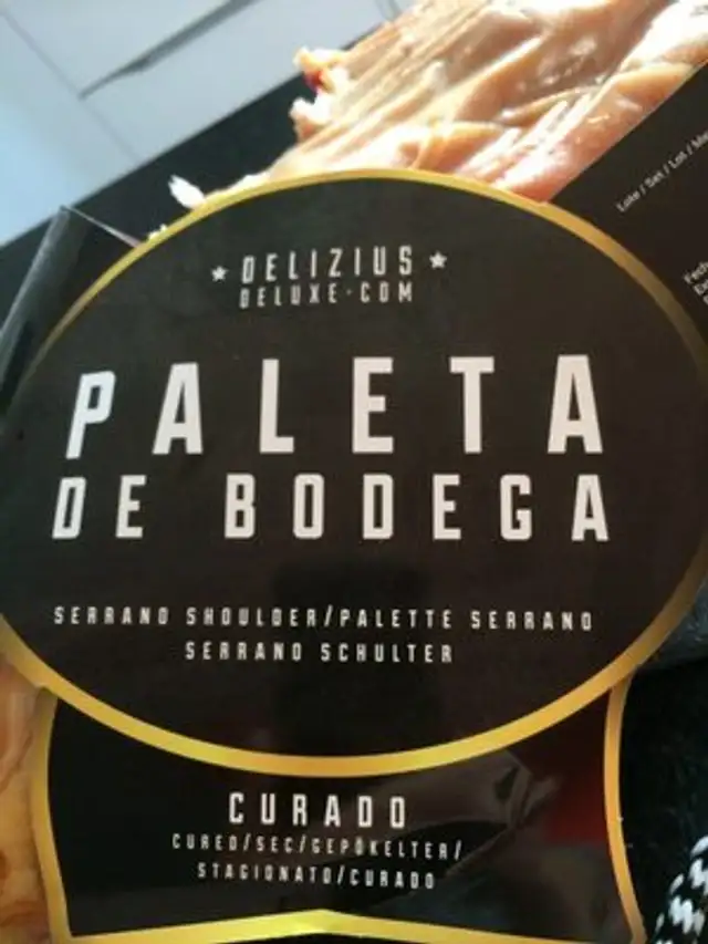 Jambon épaule Serrano Bodega