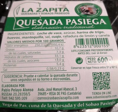 Quesada front packaging