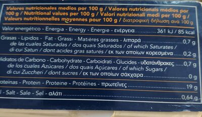 Gambón 20-30 pzas/kg