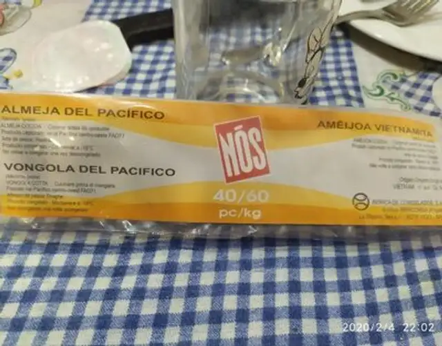 Almeja del pacífico