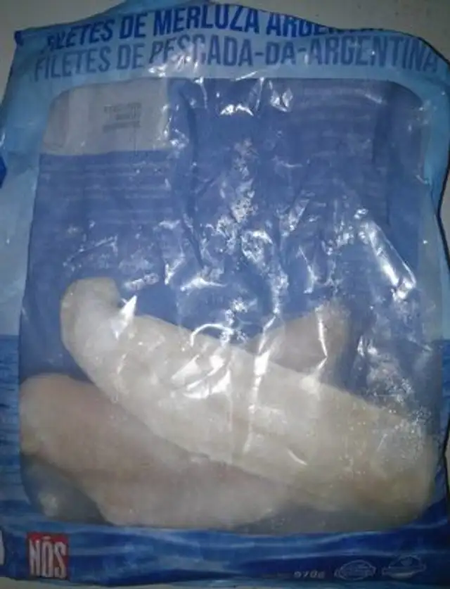 Filetes de merluza argentina