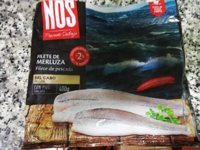 Filete de Merluza ingredients label