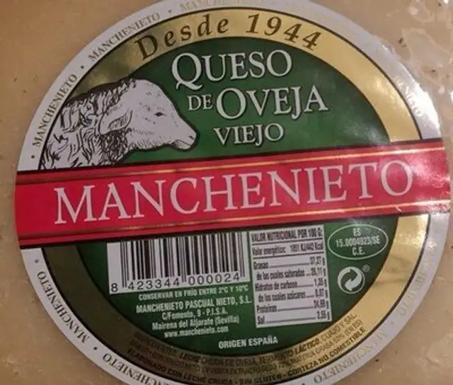 Queso de oveja viejo
