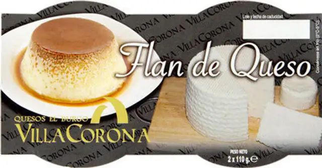 Flan de queso
