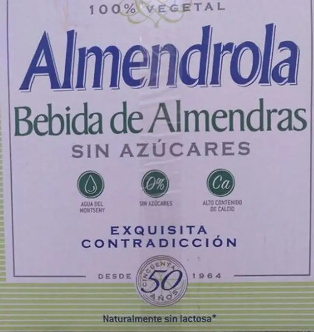 Bebida de almendras