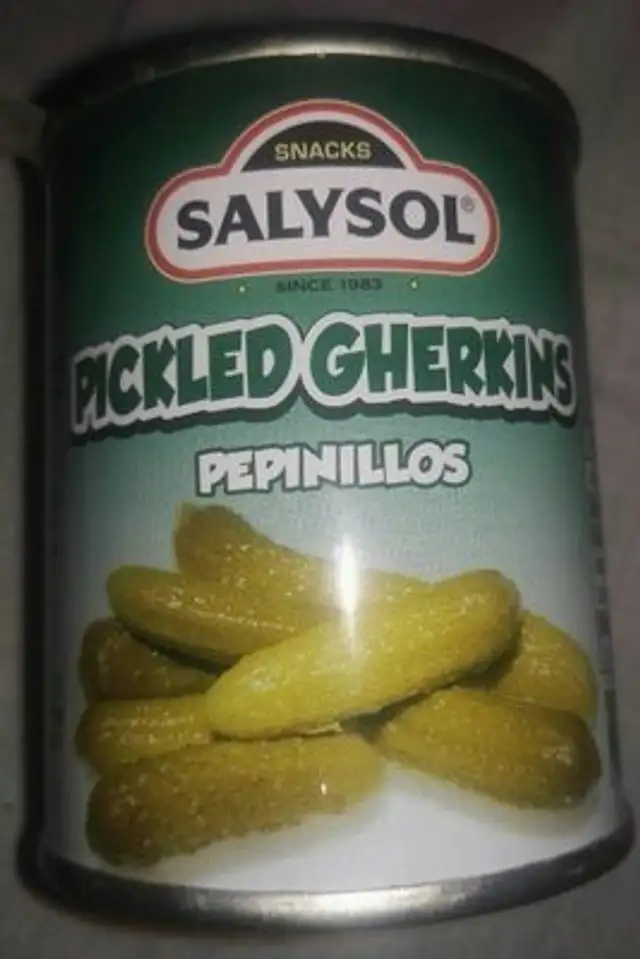 Pickled gherkins