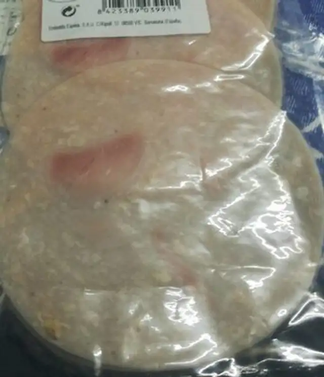 Fiambre de pechuga de pavo cocida