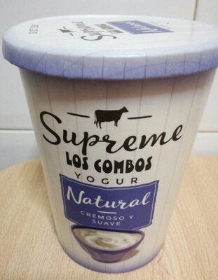 Supreme yogur natural cremoso y suave
