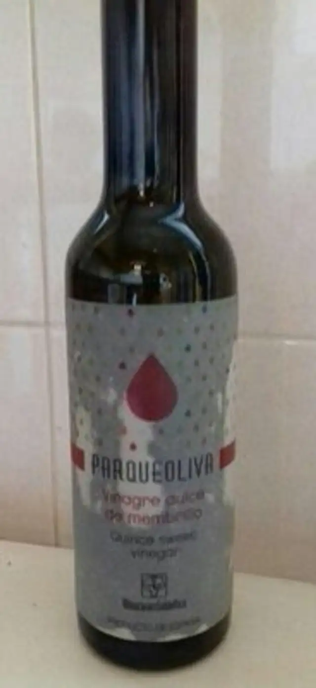 Parqueoliva Quince Sweet Vinegar nutrition facts table