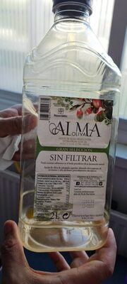 Alma oliva front packaging