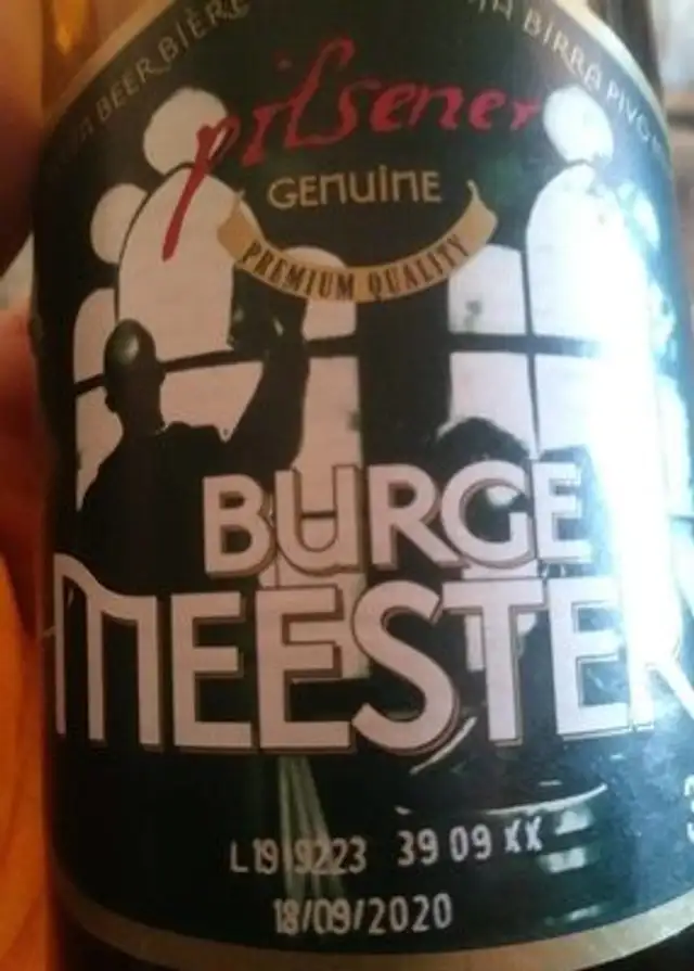 Cerveza Burge Meester