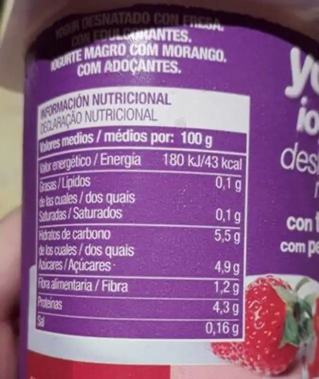 6 huevos camperos nutrition facts table