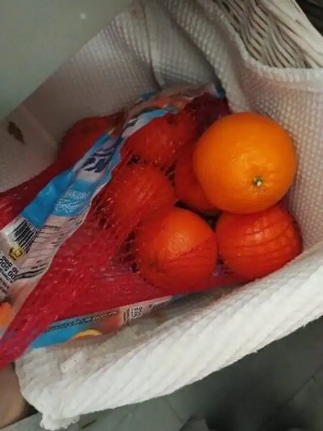 Naranjas de zumo ingredients label