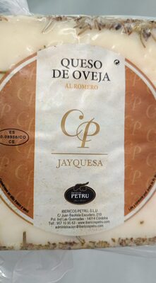Queso oveja al romero