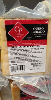 Queso curado en aceite