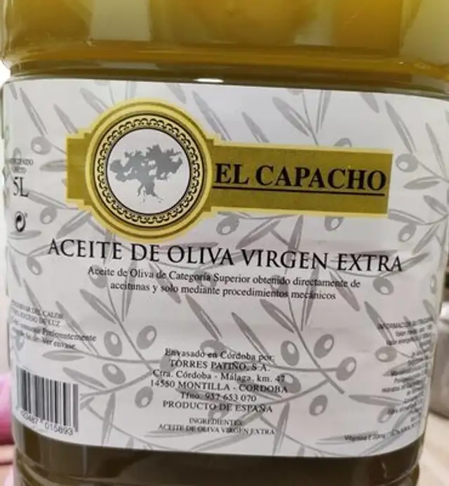 Aceite de oliva virgen extra