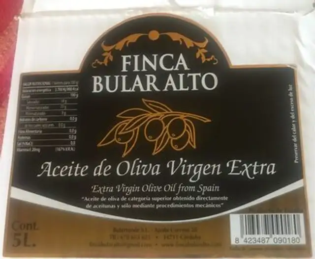 Aceite de oliva virgen extra
