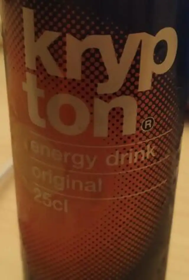 Krypton energy drink