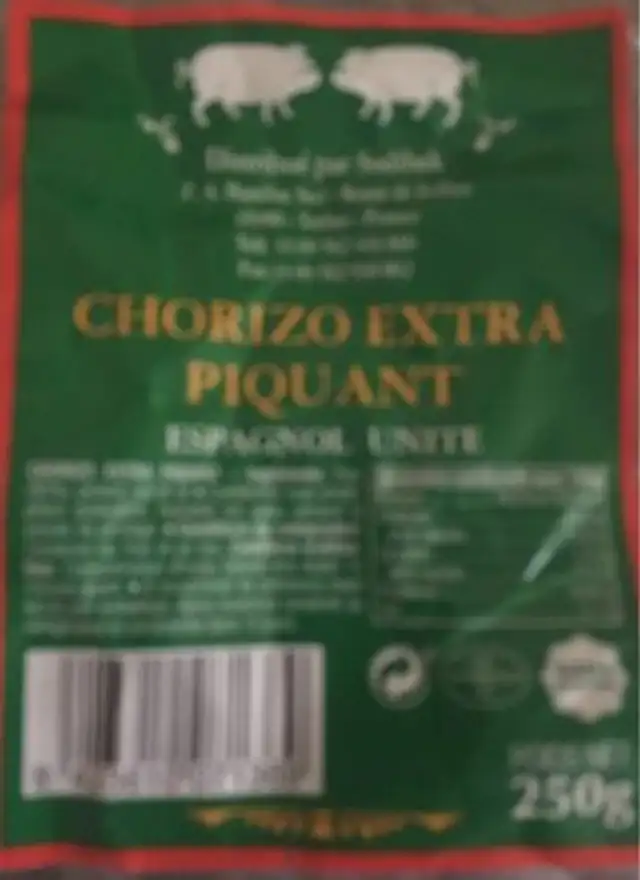 Chorizo extra piquant