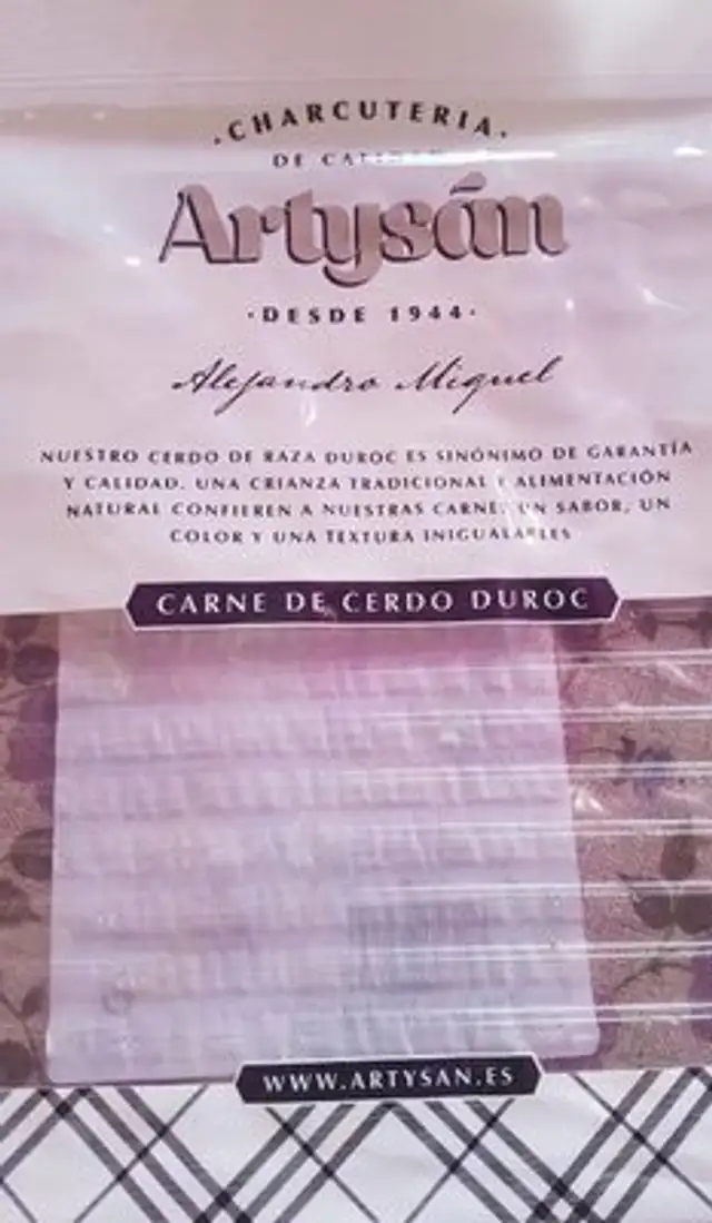 Carne de cerdo duroc