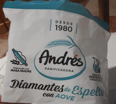 Diamantes de espelta con aove