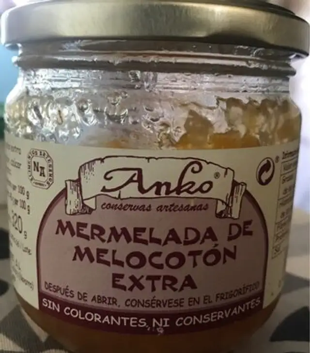 Mermelada de melocoton extra