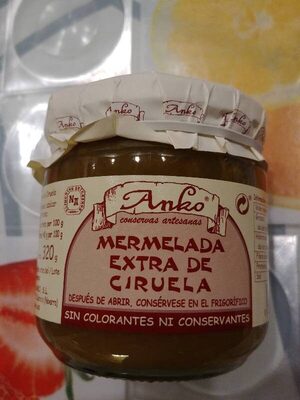 Mermelada extra de ciruela