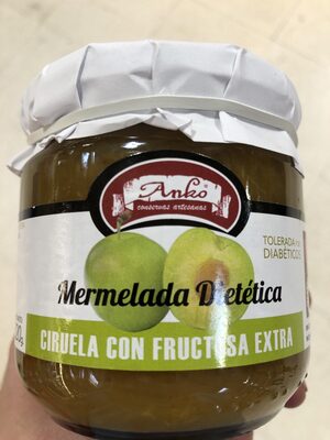 Mermelada Dietetica ciruela con fructosa ectra