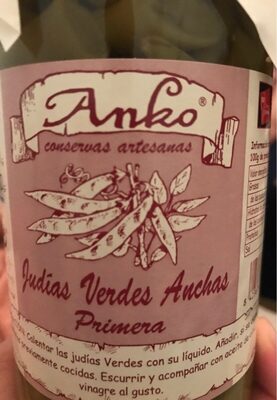 Judías verdes anchas