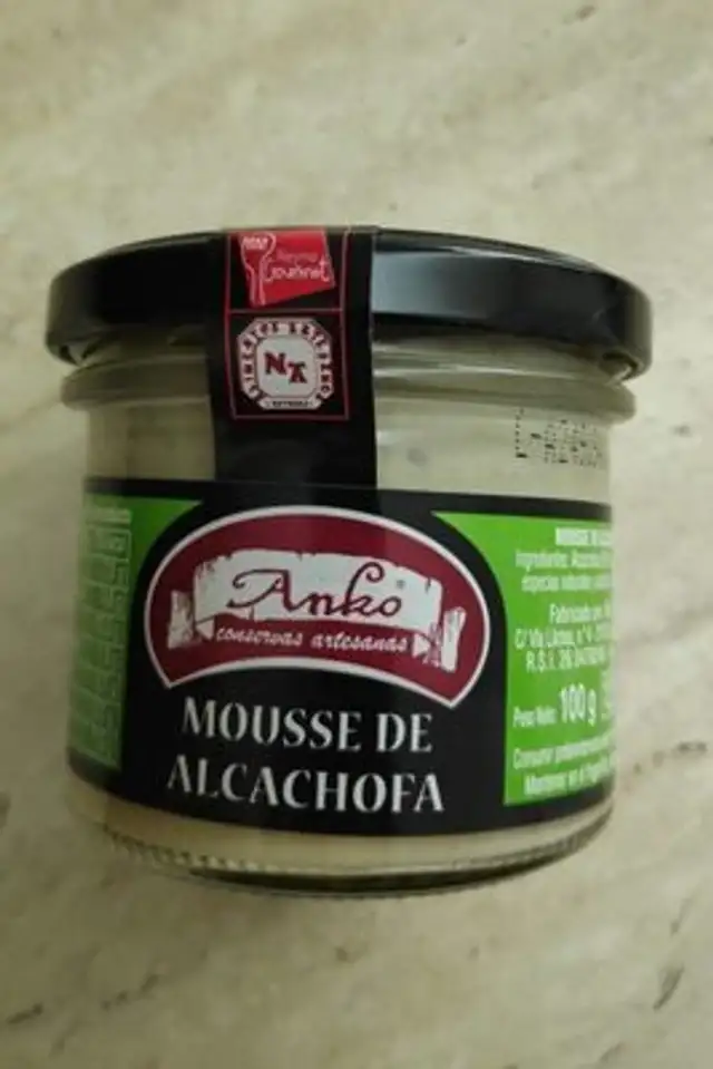 Mousse de alcachofa