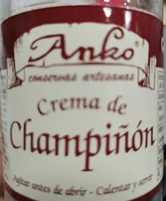 Crema de Champiñon