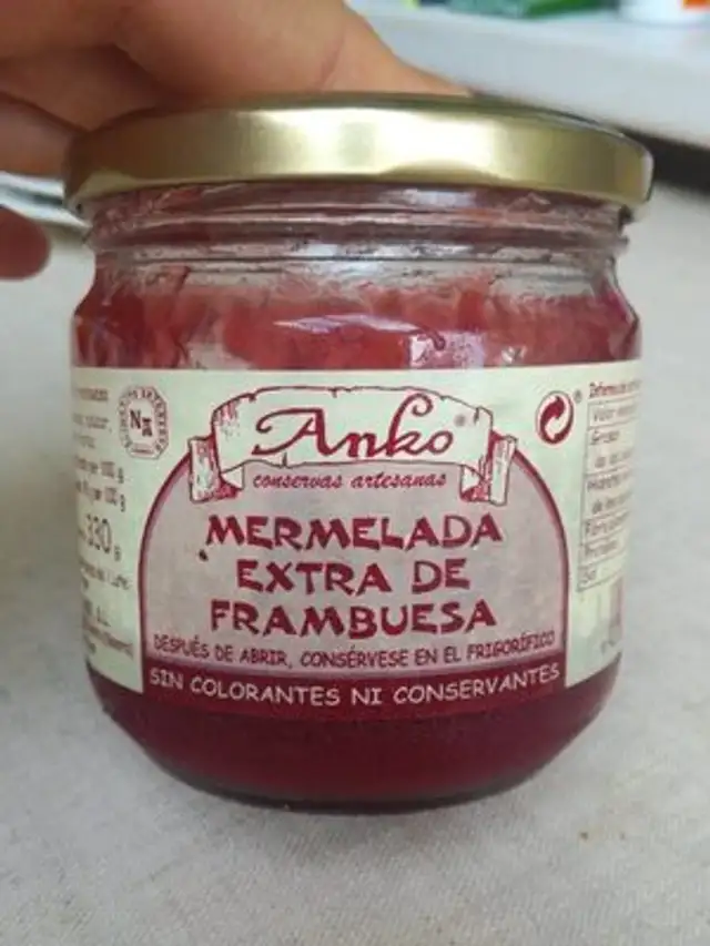 Mermelada Extra De Frambuesa