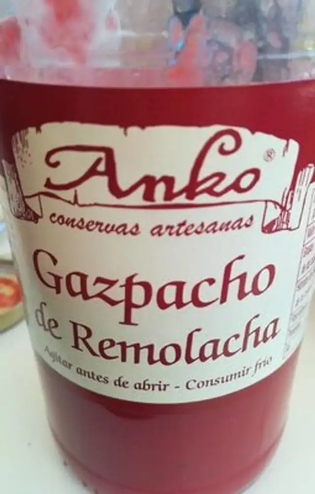 Gazpacho de remolacha