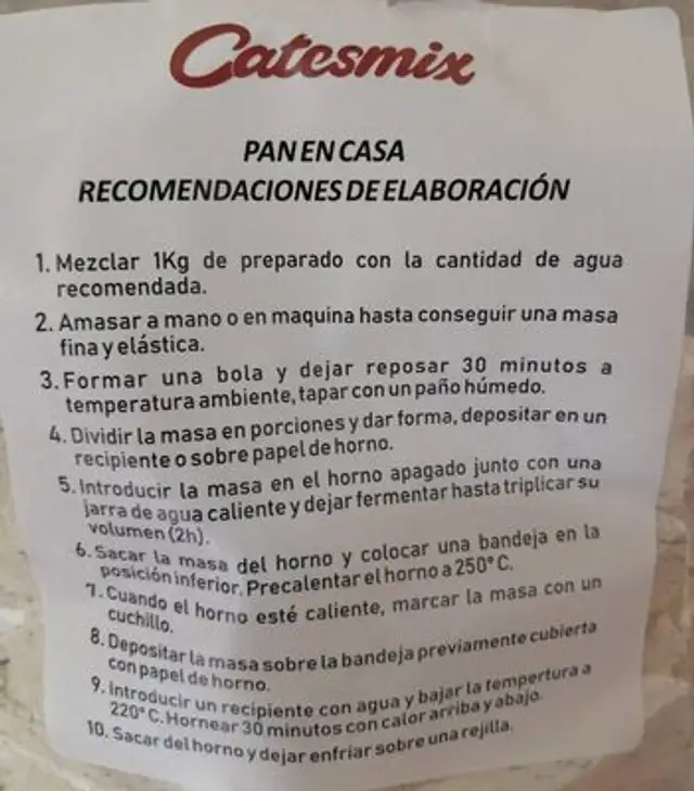 Pan en casa