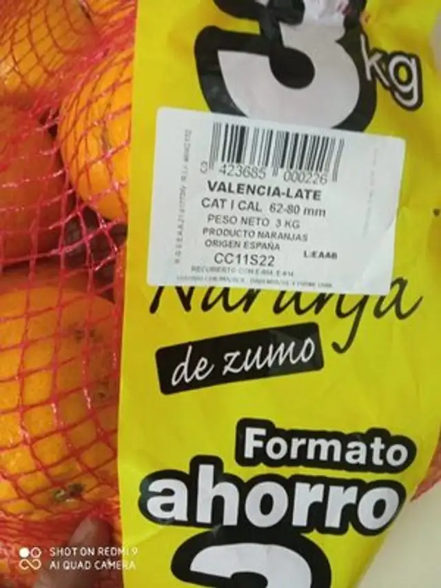 Naranja de zumo
