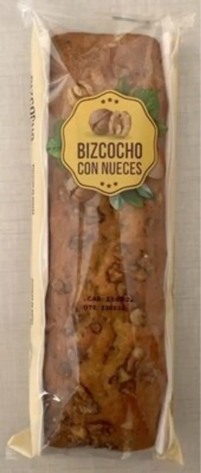 Bizcocho con nueces
