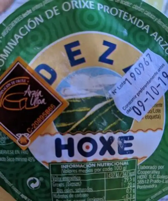 Queso hoxe