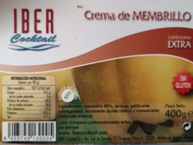 Crema de membrrillo