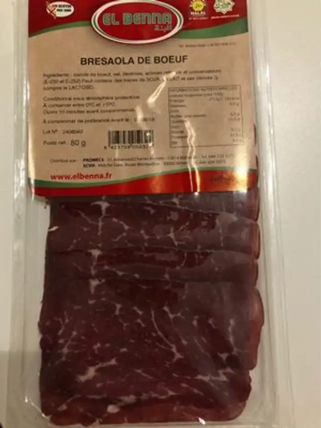 Bresaola de boeuf