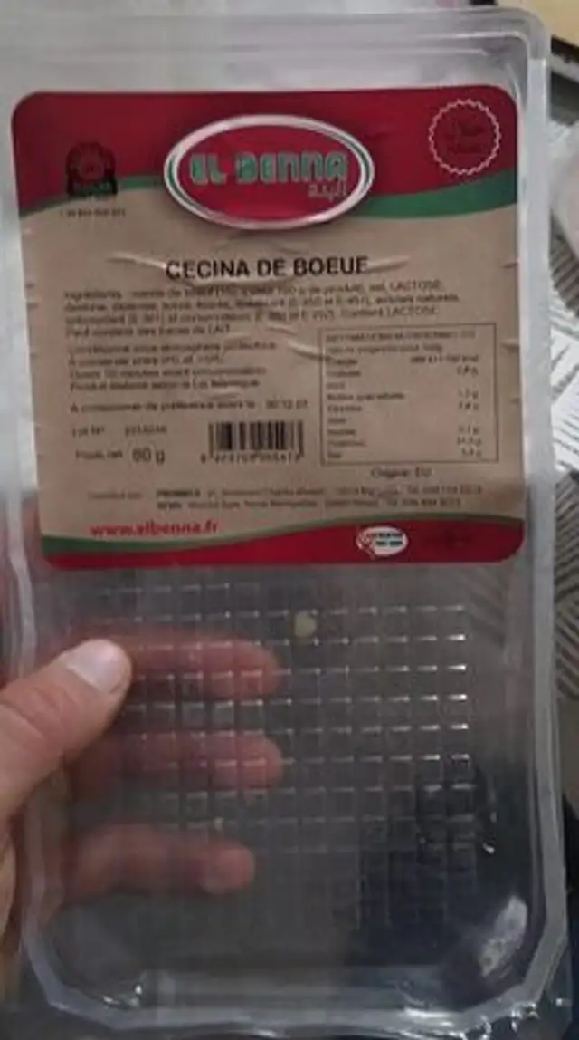 Cecina de boeuf