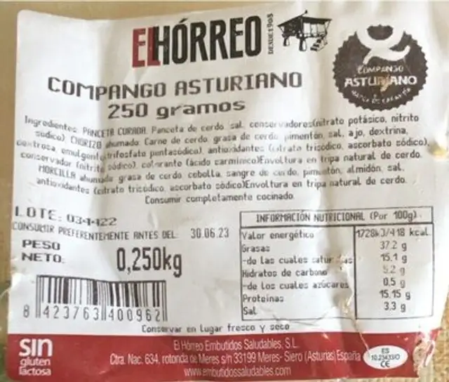Compango asturiano 250g