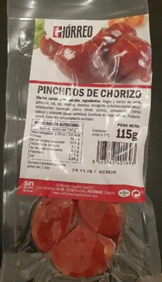 Pinchitos de chorizo