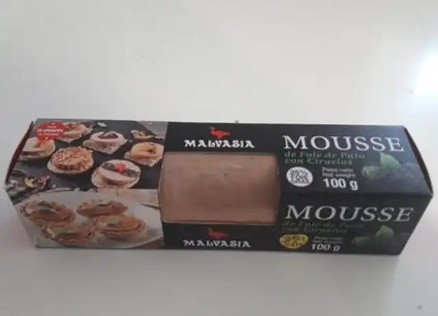 Mousse de Foie de pato con ciruelas