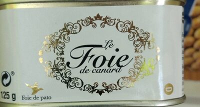 Foie de pato front packaging