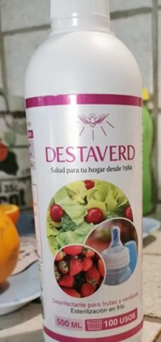 Desinfectante para fruta y verduras