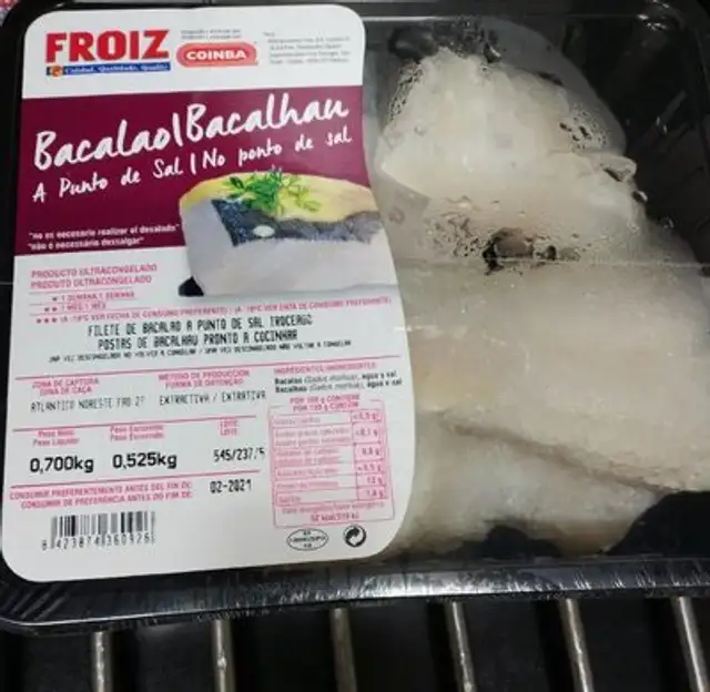 Bacalao a punto de sal