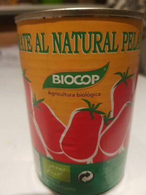 Tomate al natural pelado