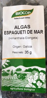 Algas Espagueti de Mar