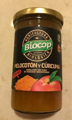 Compota de Melocotón y Cúrcuma front packaging